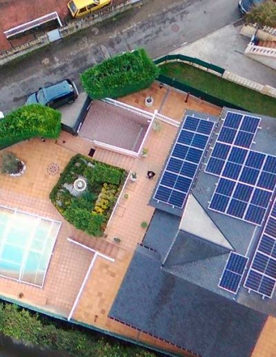 instalación fotovoltaica placas solares en Islares (Cantabria)