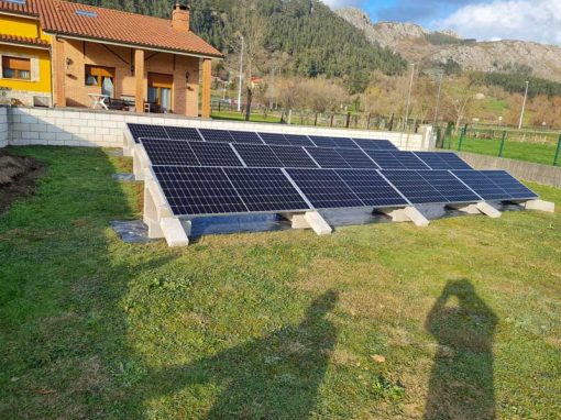 Instalación paneles solares 6.4kw en Corrales de Buelna Cantabria